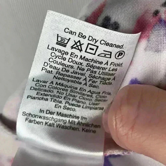 New DKNY womens dress size 4 multicolored floral Easter - Picture 13 of 14